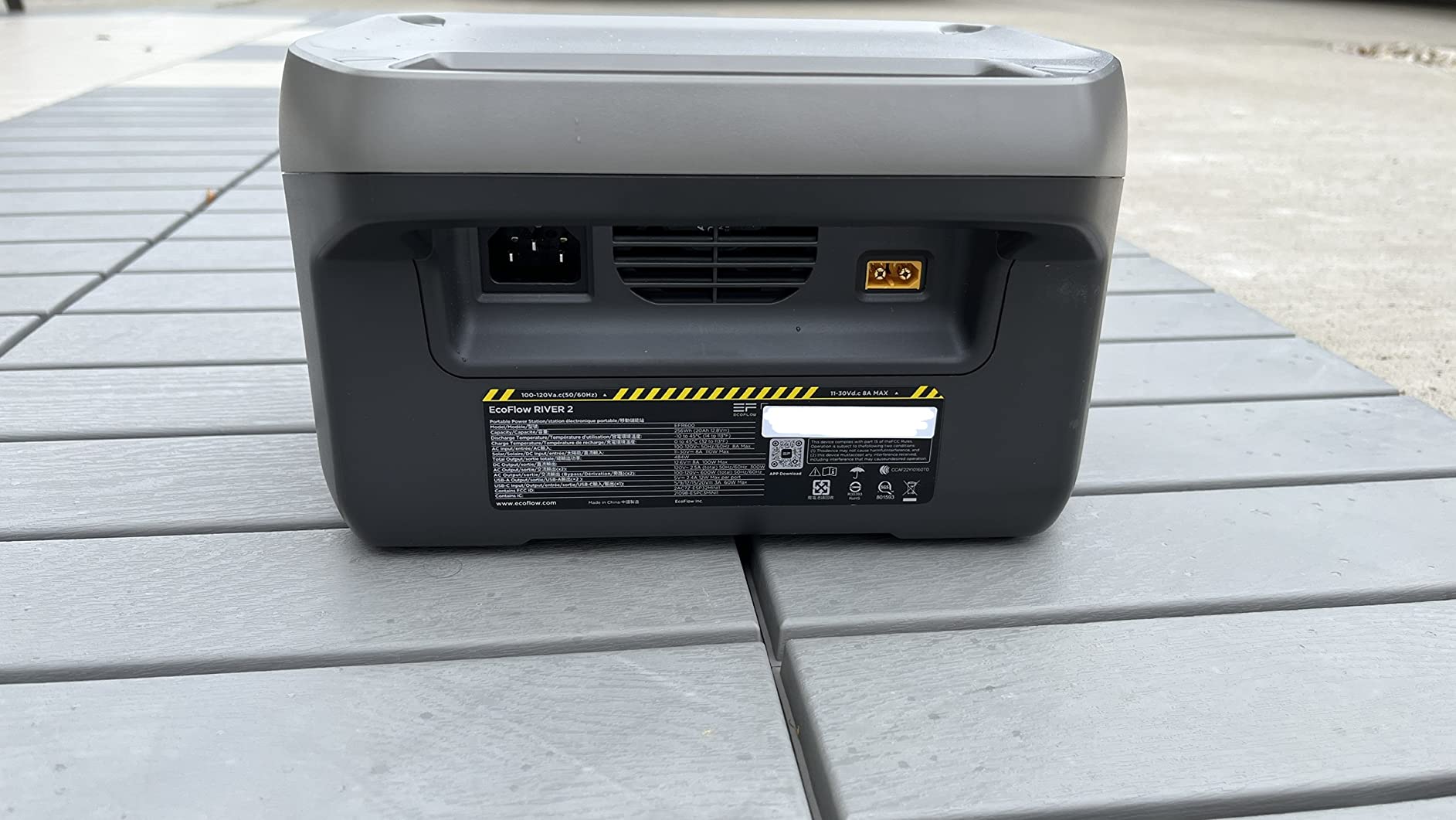 EF ECOFLOW Portable Power Station RIVER 2