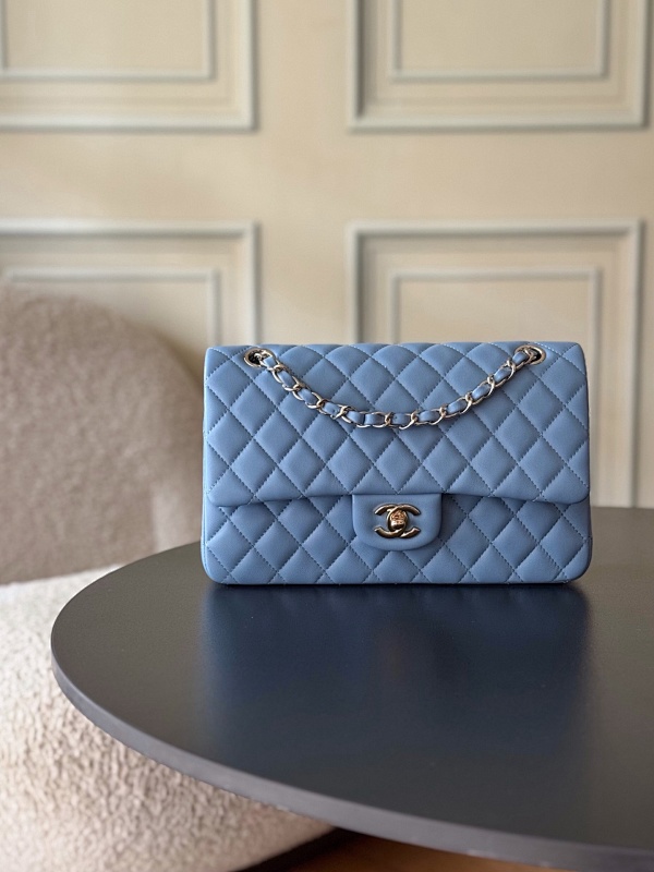 Chanel Classic Flap Bag Cornflower Blue