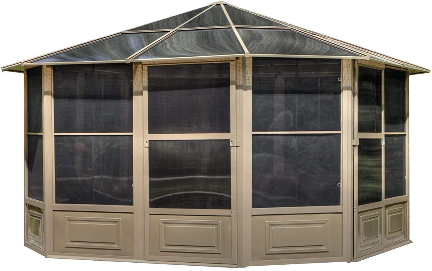 Florence Solarium 12 Ft. x 18 Ft. in Slate