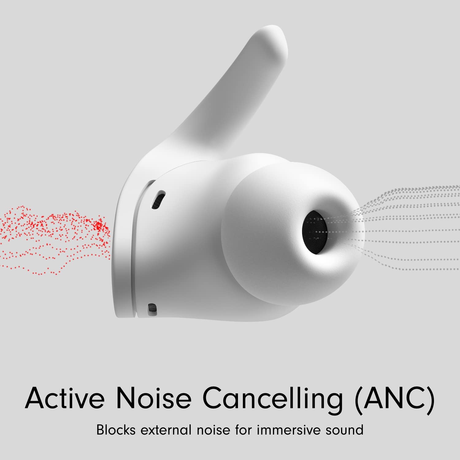 Wireless Noise Cancelling Earbuds - Active Noise Cancelling
