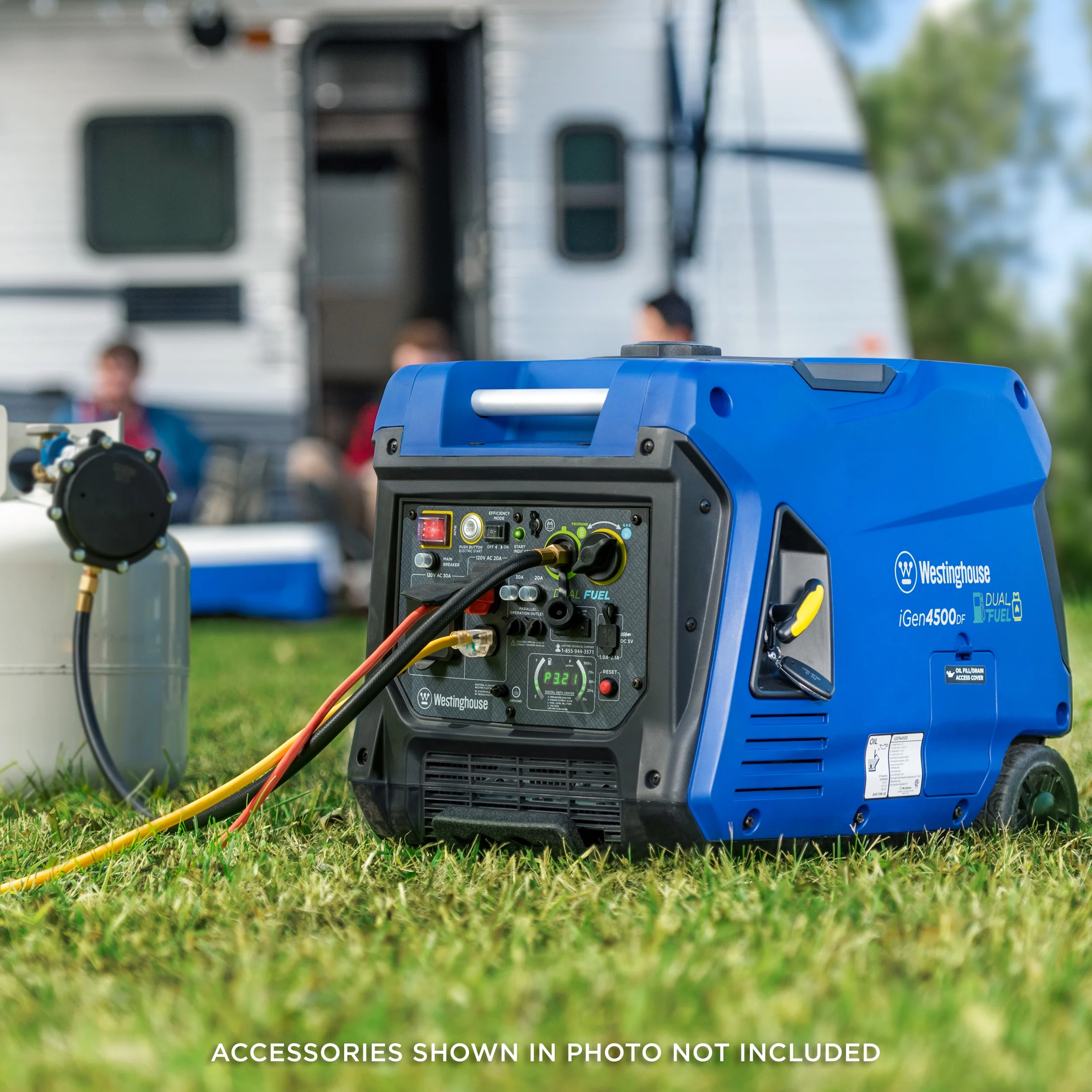 Westinghouse 4500 Peak Watt Electric Start Dual Fuel Inverter