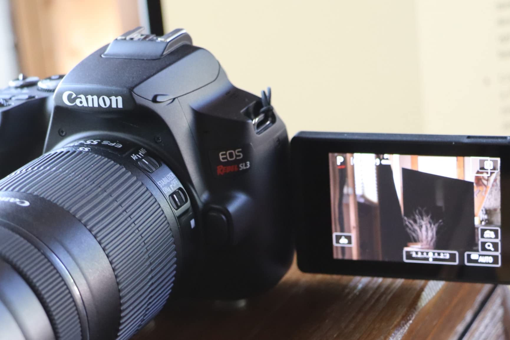 Canon EOS REBEL SL3 Digital SLR Camera with EF-S 18-55mm Lens kit