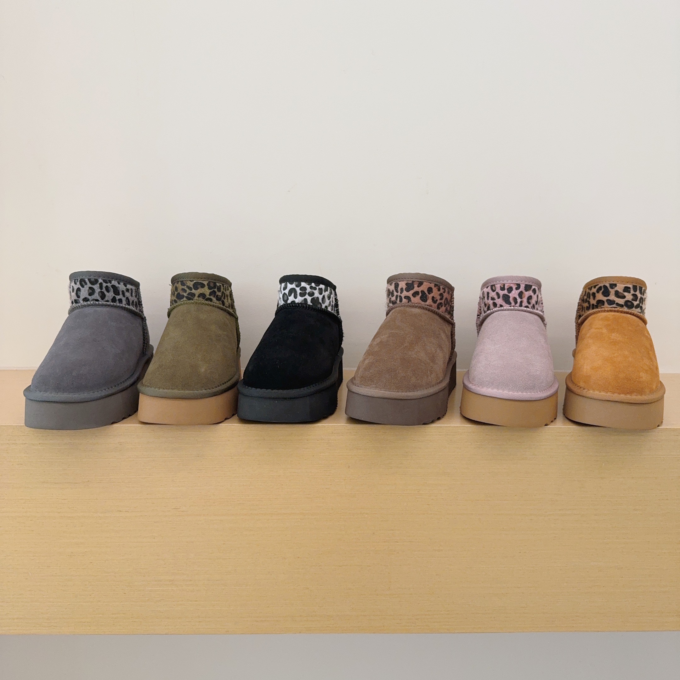 UGG Kids Platform 6109 Leopard Color-Block