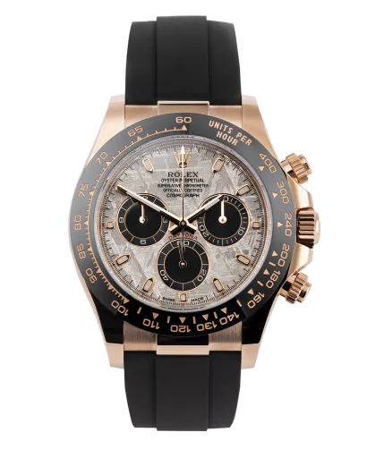 【Super Clone】Rolex Daytona  Cosmograph  Everose Oysterflex m126515ln-0008