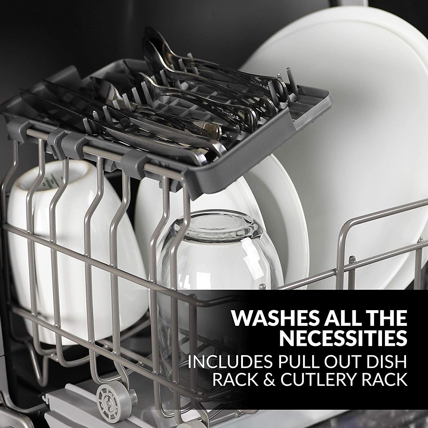 Farberware Complete Countertop Dishwasher with 5-Liter Built-in