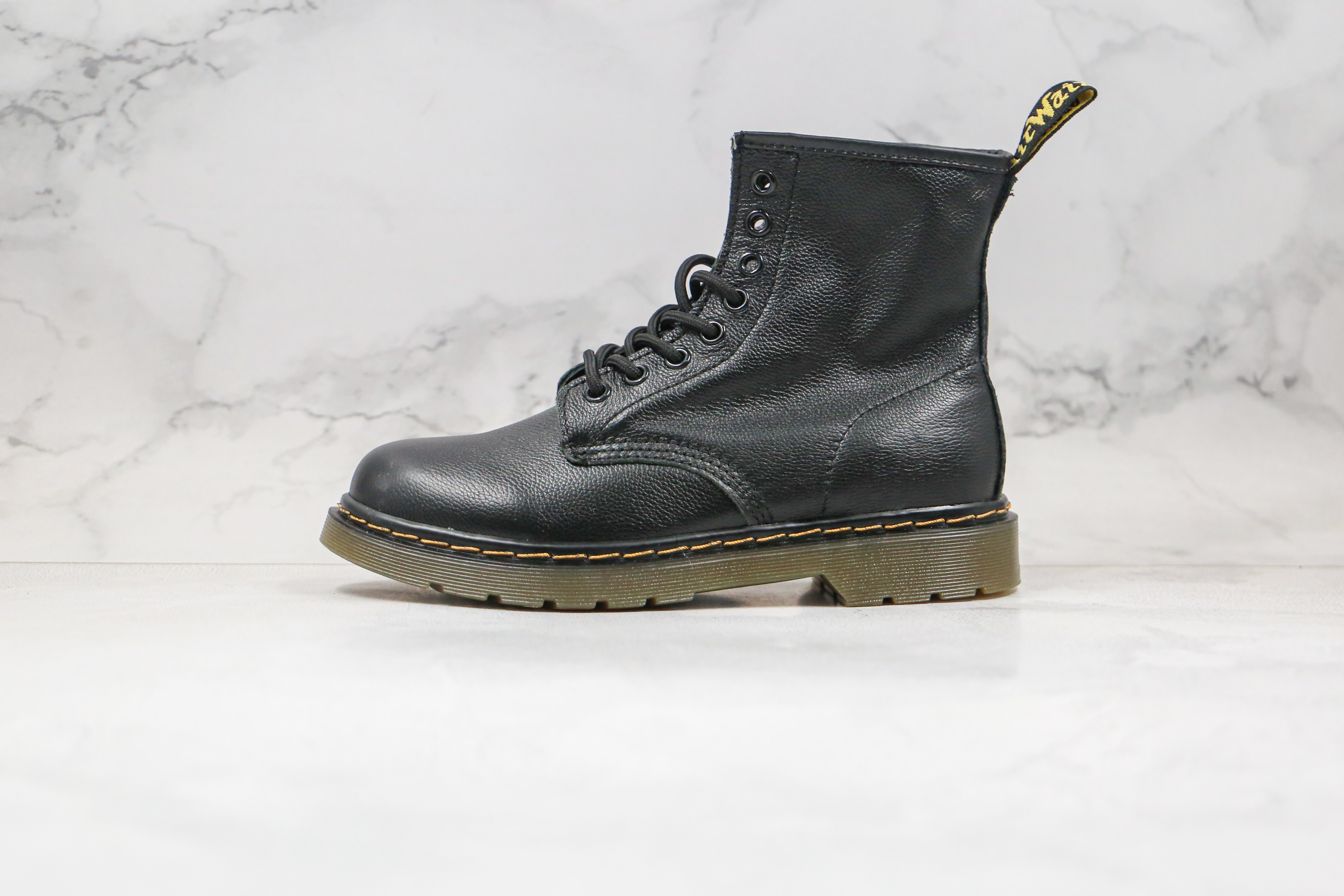 Dr. Martens 1460 Black Soft Leather 8-Eye Boots Collection 2