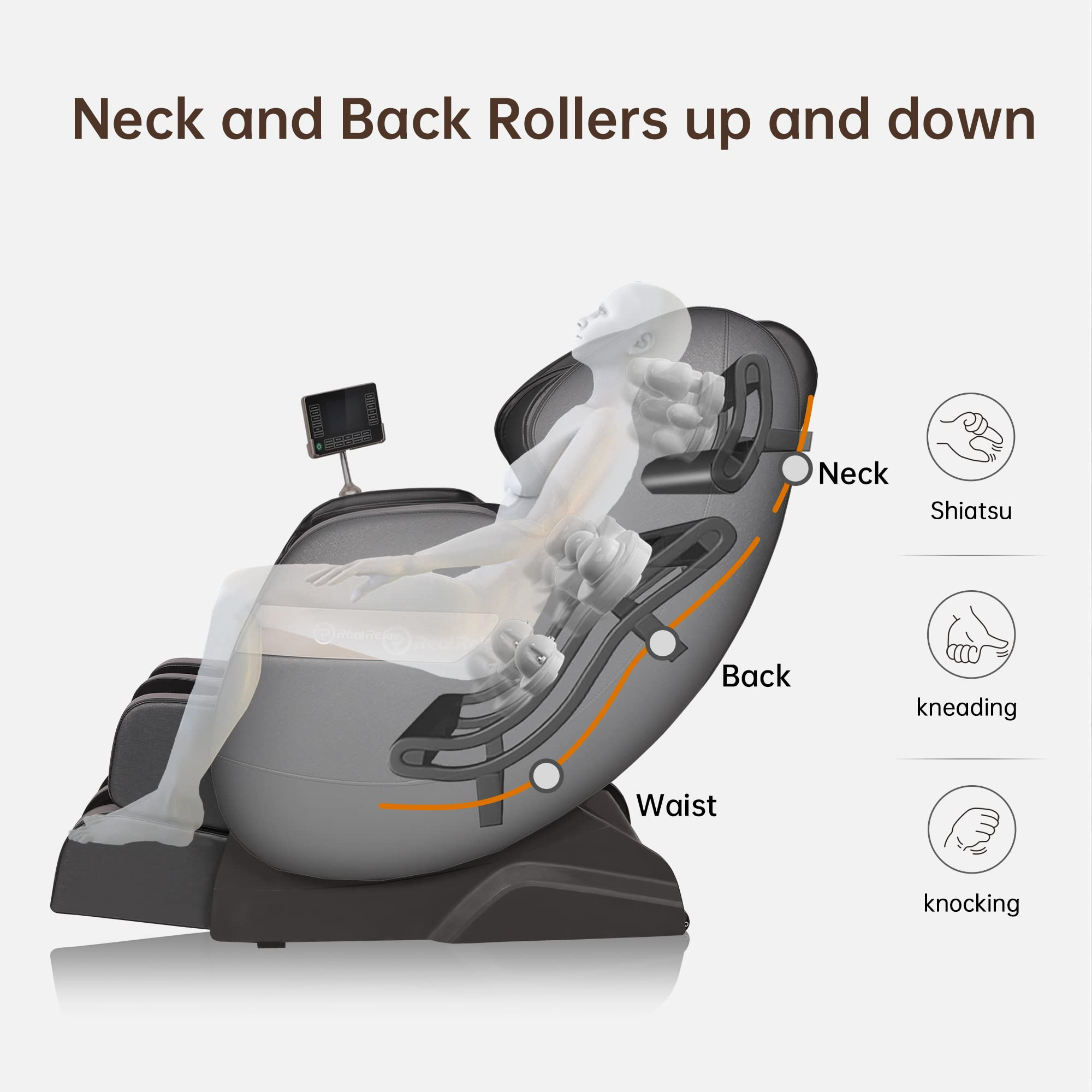 Real Relax 2022 Massage Chair of Dual-core S Track