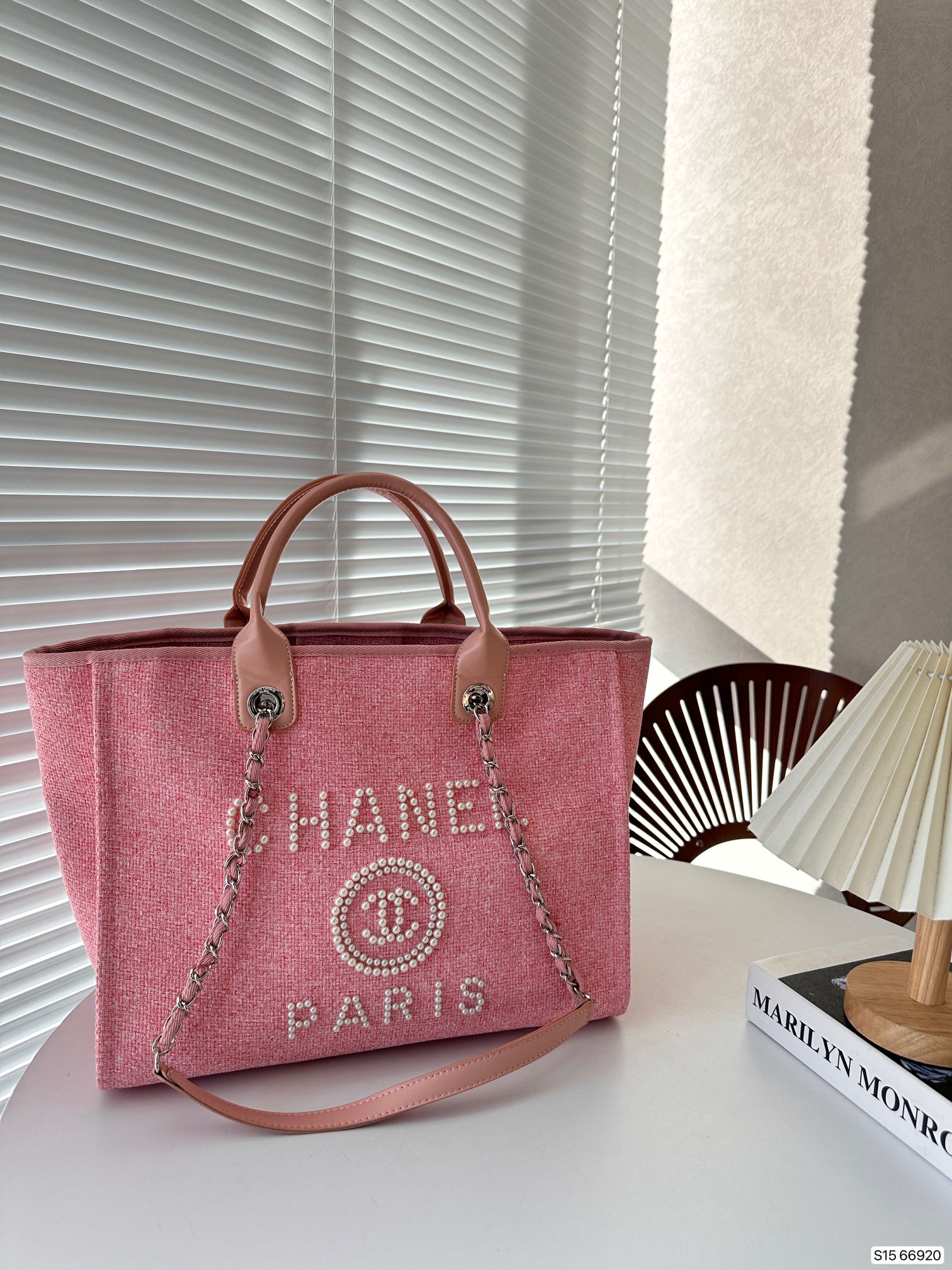 Chanel beach bag