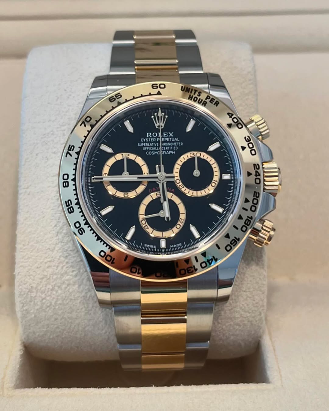 【Super Clone】Rolex Daytona 40mm 126503 Tw0-Tone Black Dial  m126503-0003