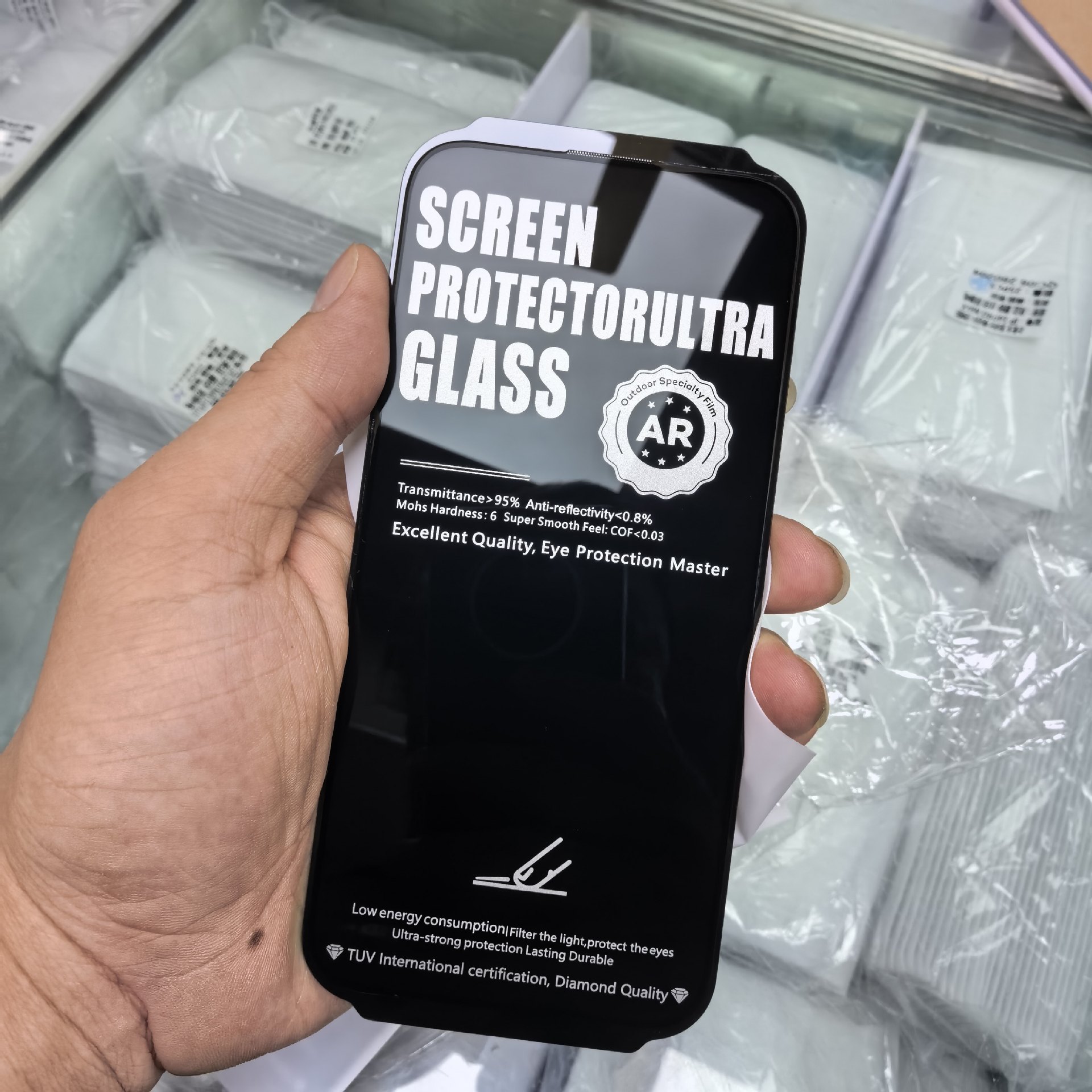 iPhone 17 Tempered Glass Tempered Glass - back view
