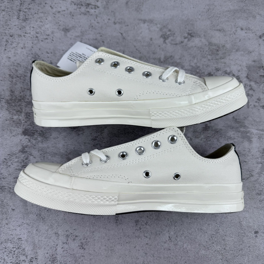 Converse Chuck Taylor 70s x CDG Play White Low Top