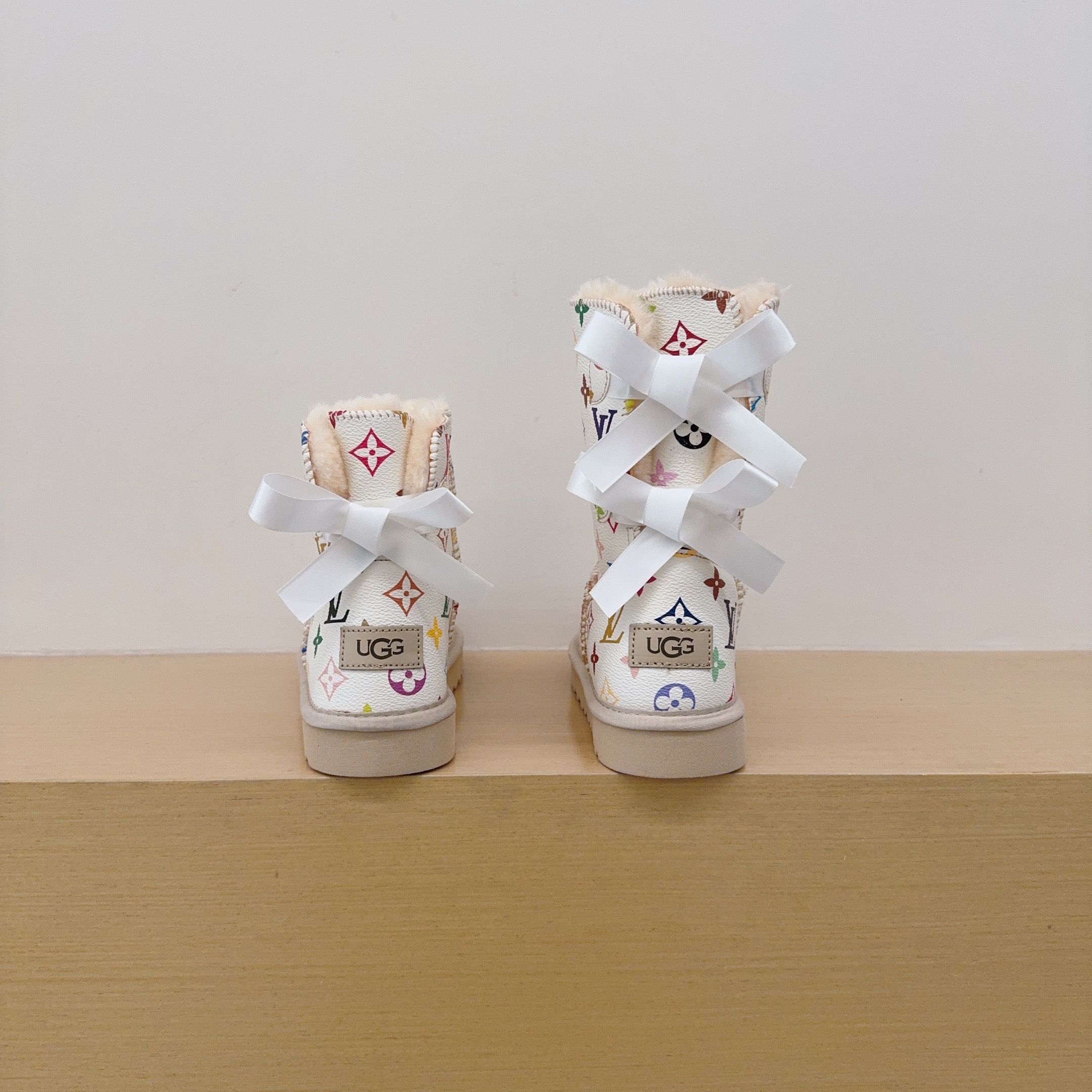 UGG Kids Collaboration Double Ribbon
