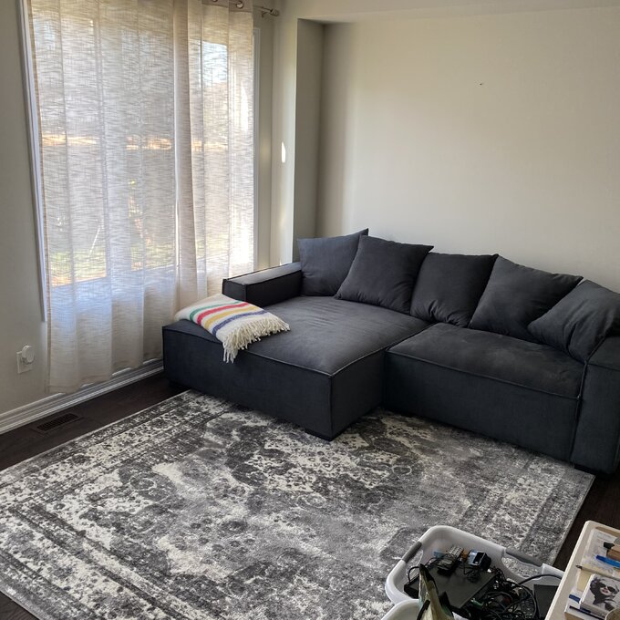 Madison 2 - Piece Upholstered Chaise Sectional