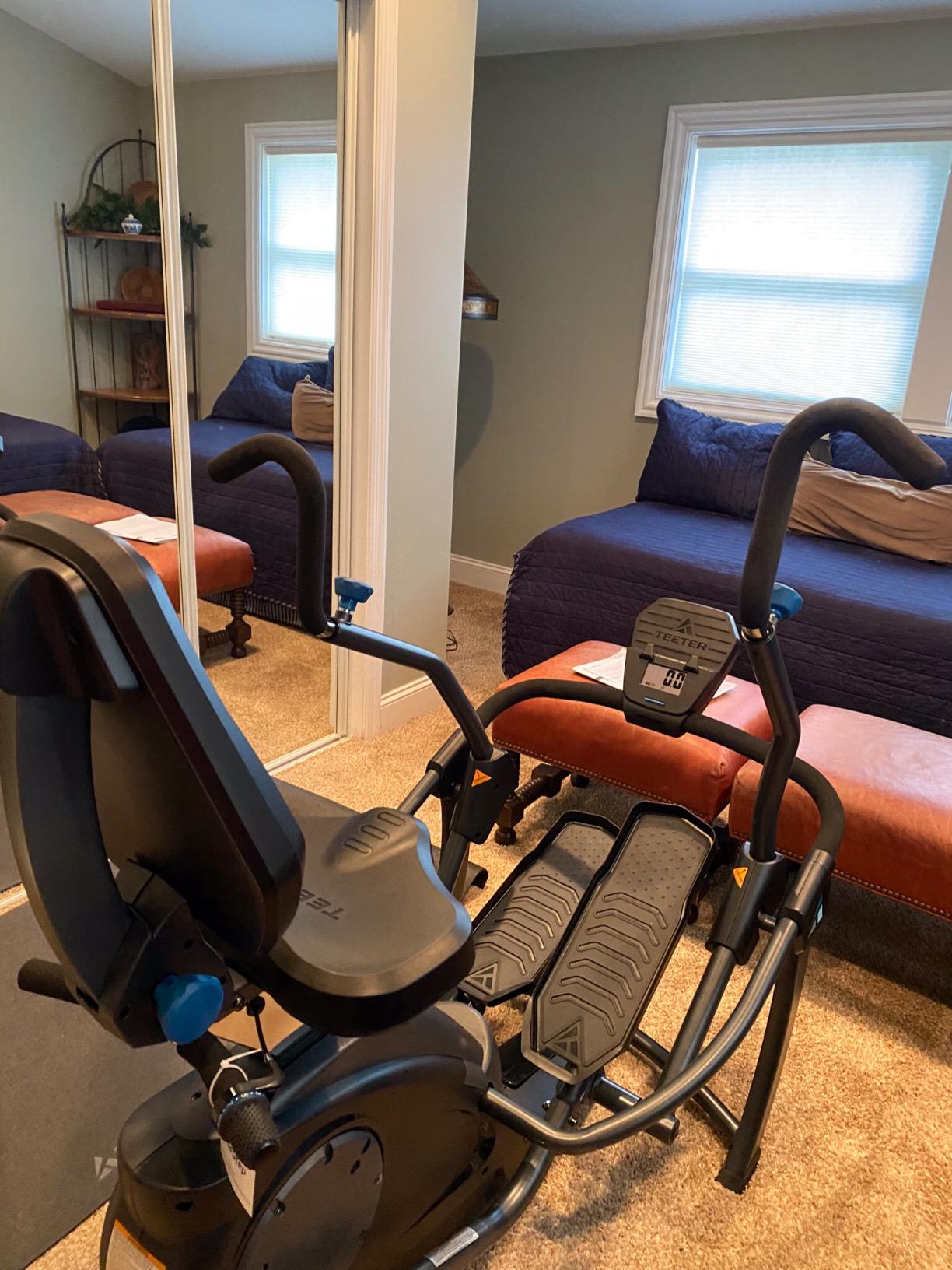 Teeter FreeStep Recumbent Cross Trainer and Elliptical