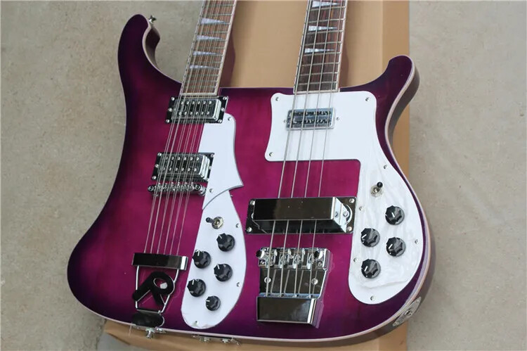Double Neck Guitar 4003 4Sting Electric Bass &amp;   360 12 Strings Electric Guitar