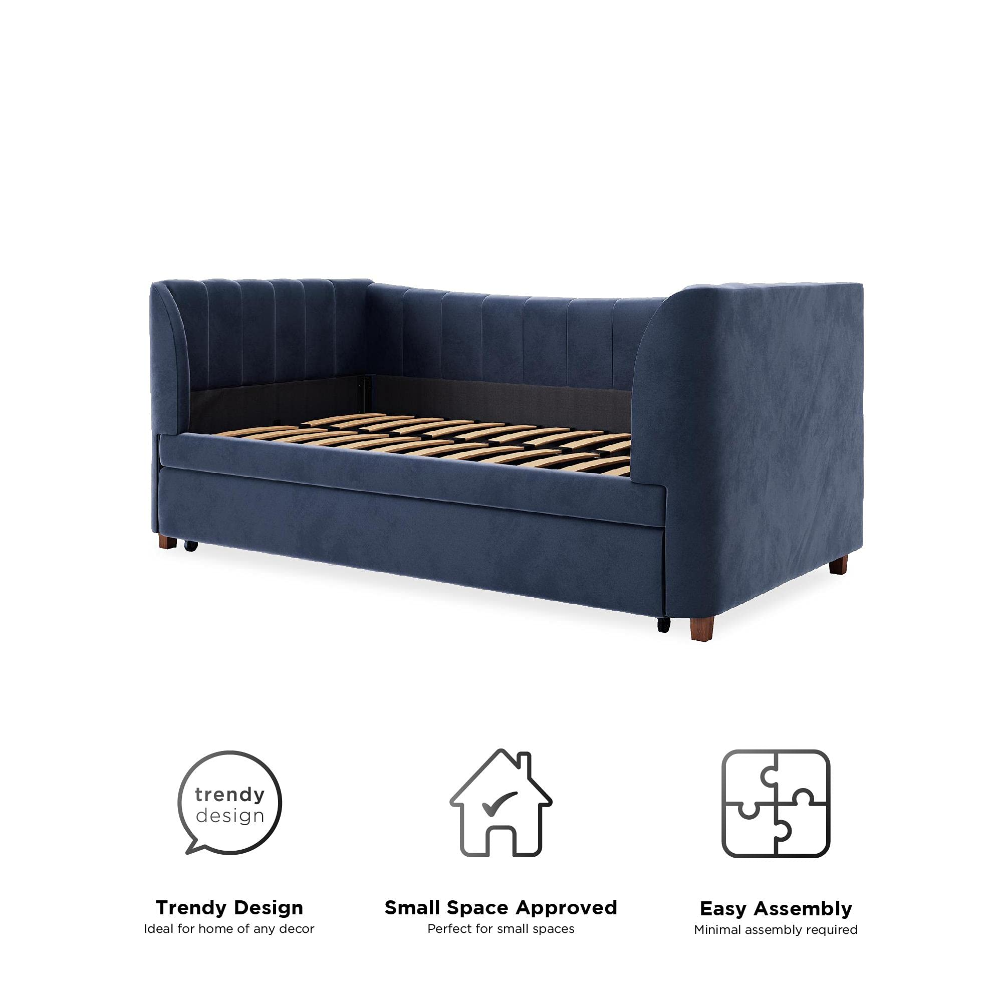 Valentina Upholstered Daybed with Trundle