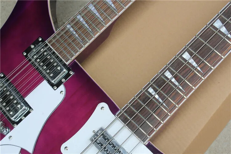 Double Neck Guitar 4003 4Sting Electric Bass &   360 12 Strings Electric Guitar