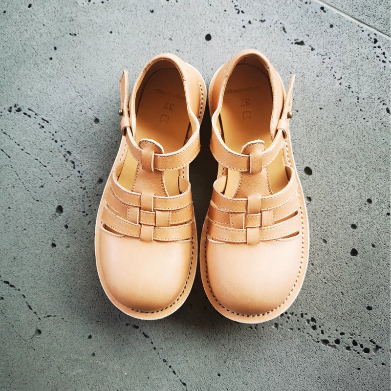 Women's retro roman sandals