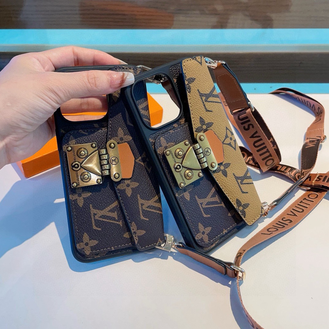 LV Vintage Mailbag Crossbody Card Phone Case
