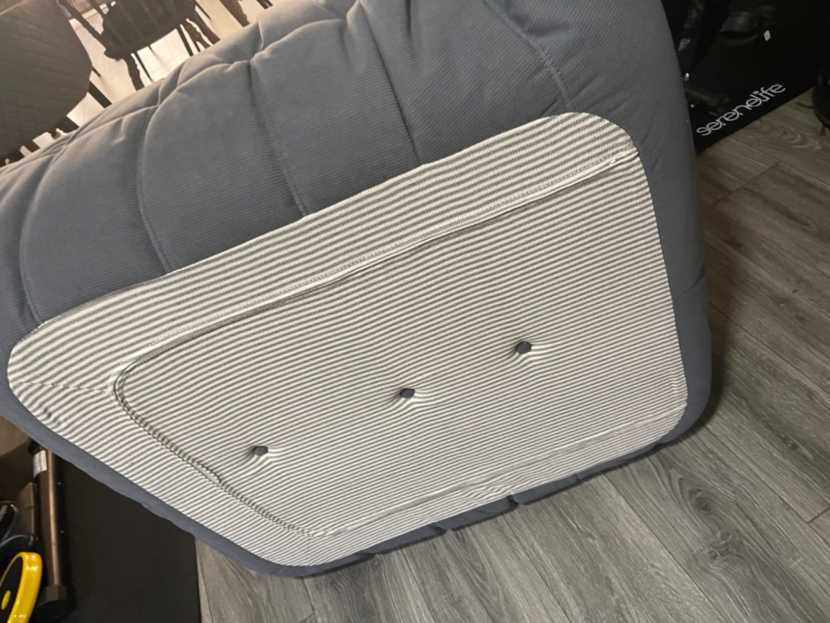 Chair with Ottoman