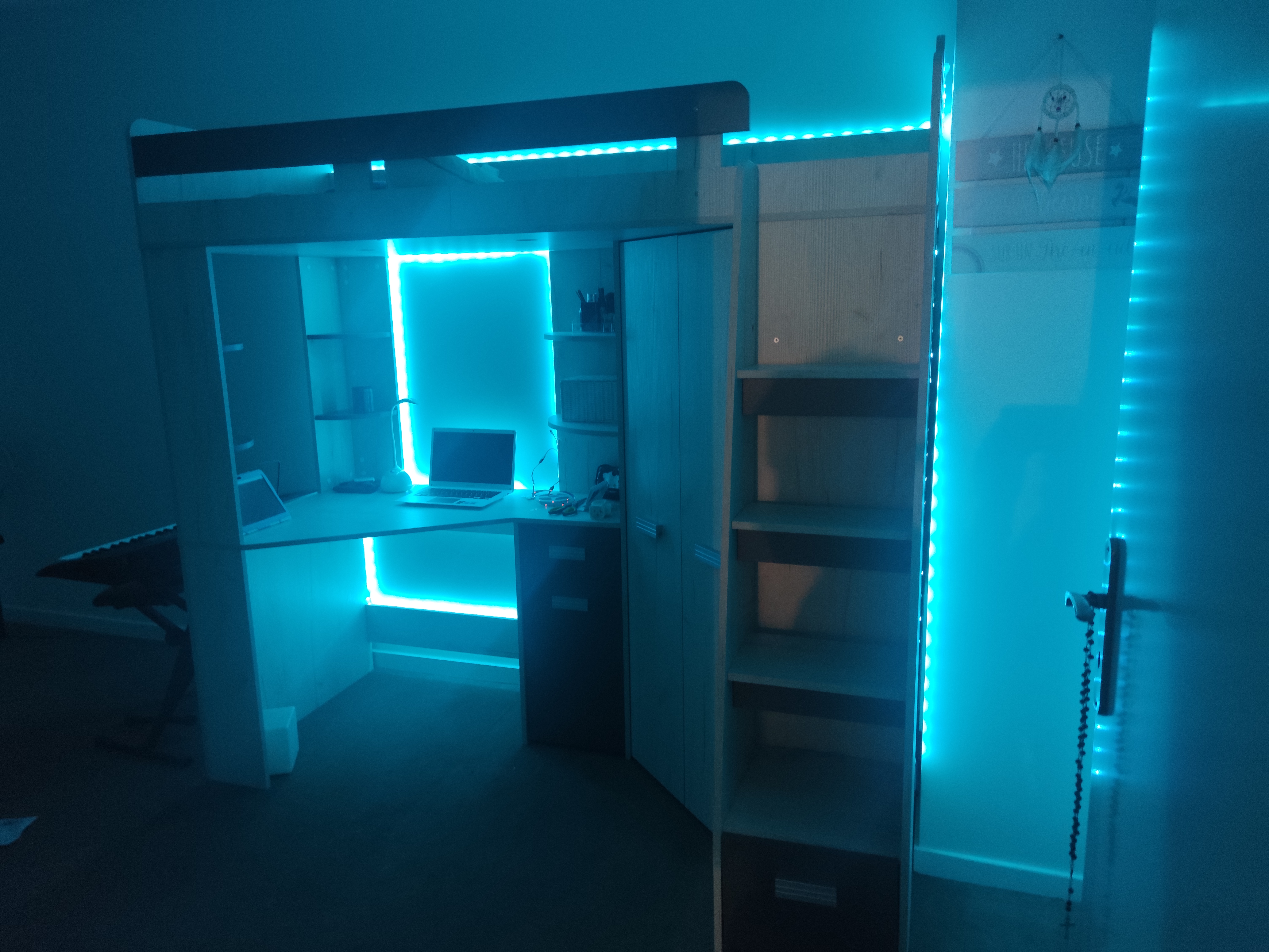 High Sleeper/Bunk Bed - All In 1 Right or Left Hand-side Stairs