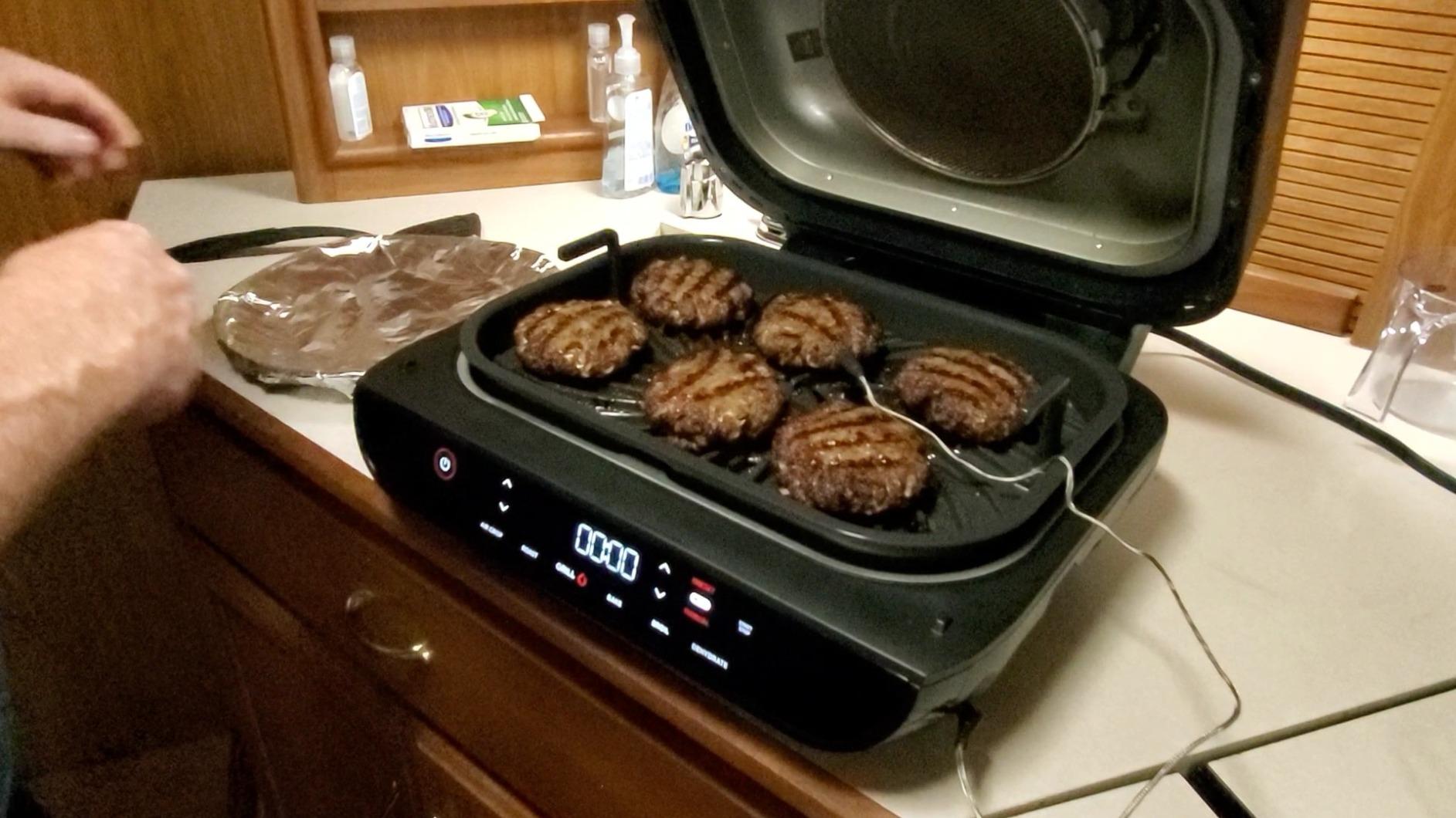 Ninja EG201 Foodi 6-in-1 Indoor Grill with Air Fry