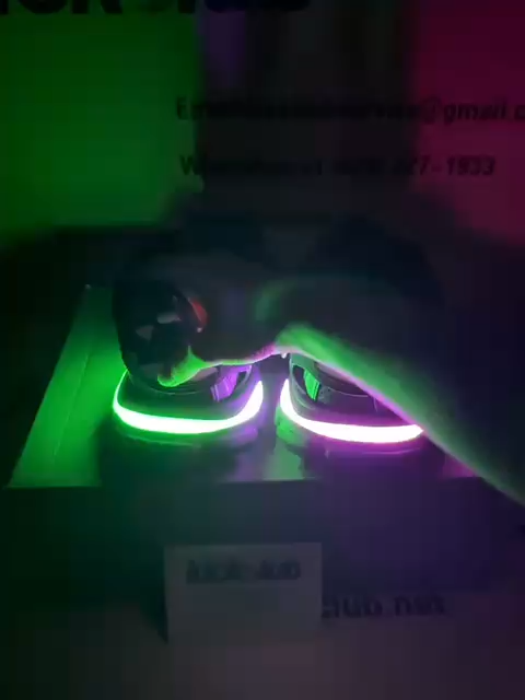 Balenciaga Track Tess S Black LED Light 555032 W1GB7 1000