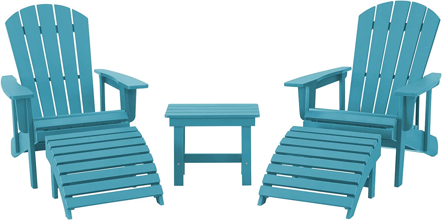 5-Piece Adirondack Chair Set