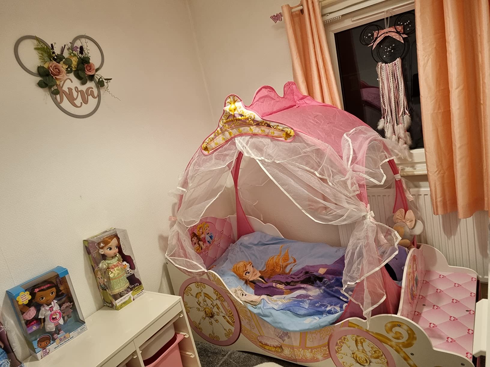 Princess Carriage Kids Toddler Bed by HelloHome