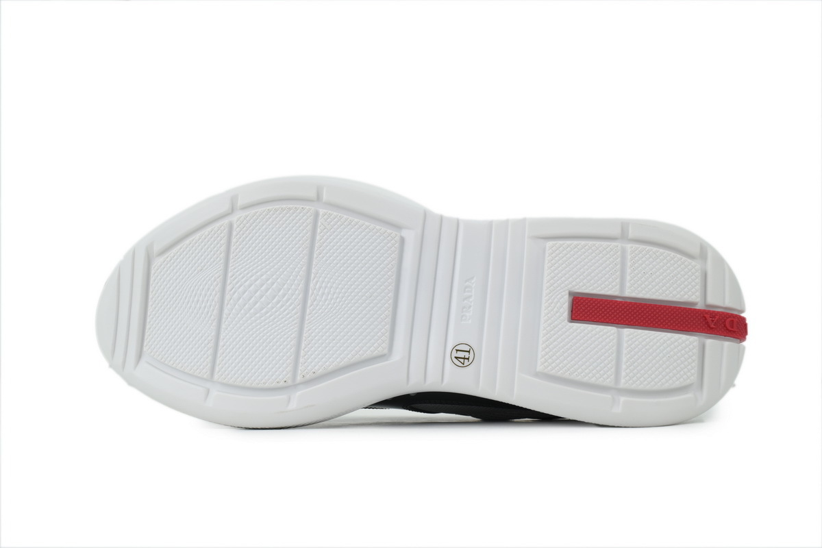 Prada America's Cup Sneakers Charcoal Gray