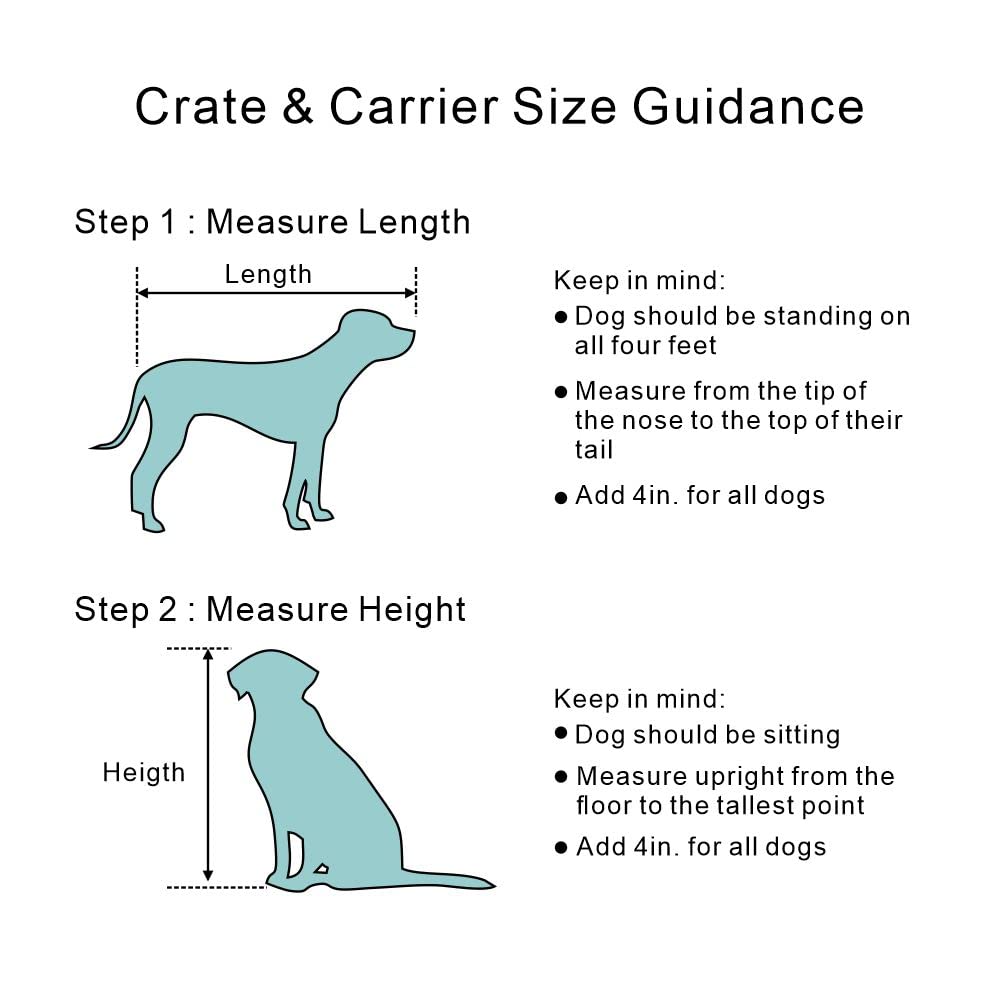 Dog Crate with Cushion & Tray