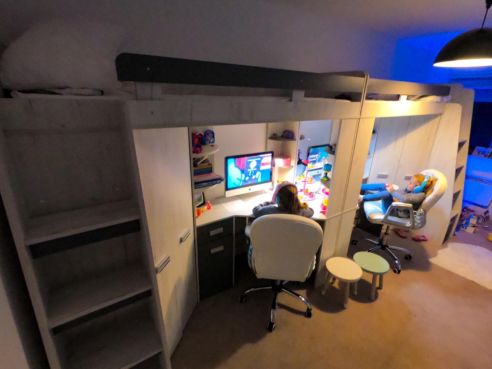 High Sleeper/Bunk Bed - All In 1 Right or Left Hand-side Stairs