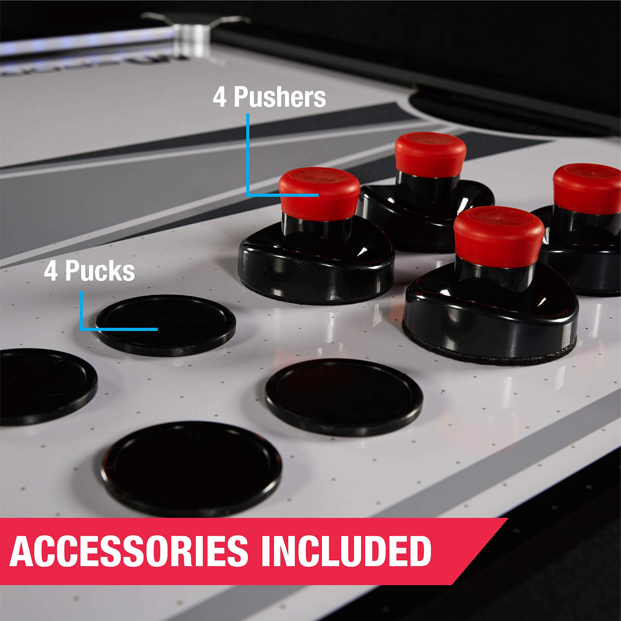Titan 7.5 ft. Air Powered Hockey Table with Overhead Scorer