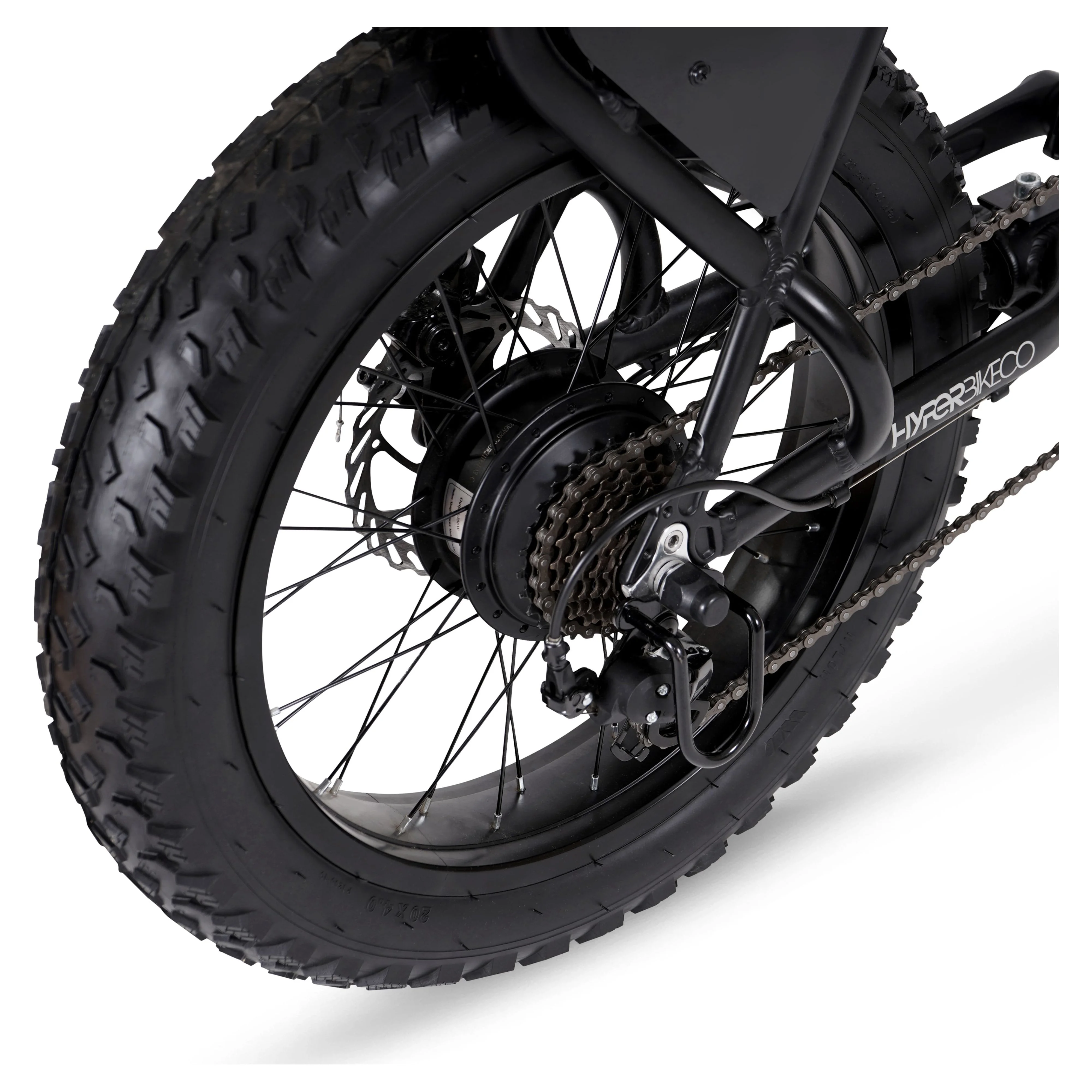 Hyper Ultra 40 20in Electric Bike, 250W, Matte Black