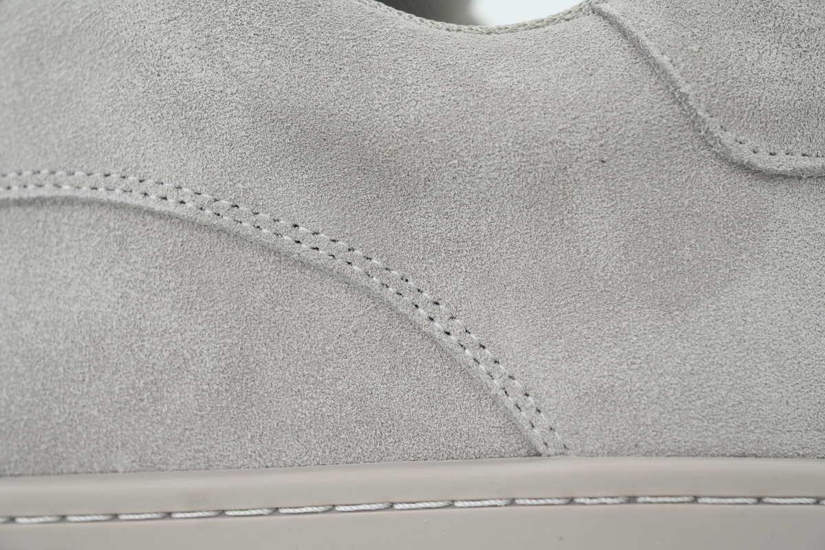 Celine Huntington Suede Sneaker Grey