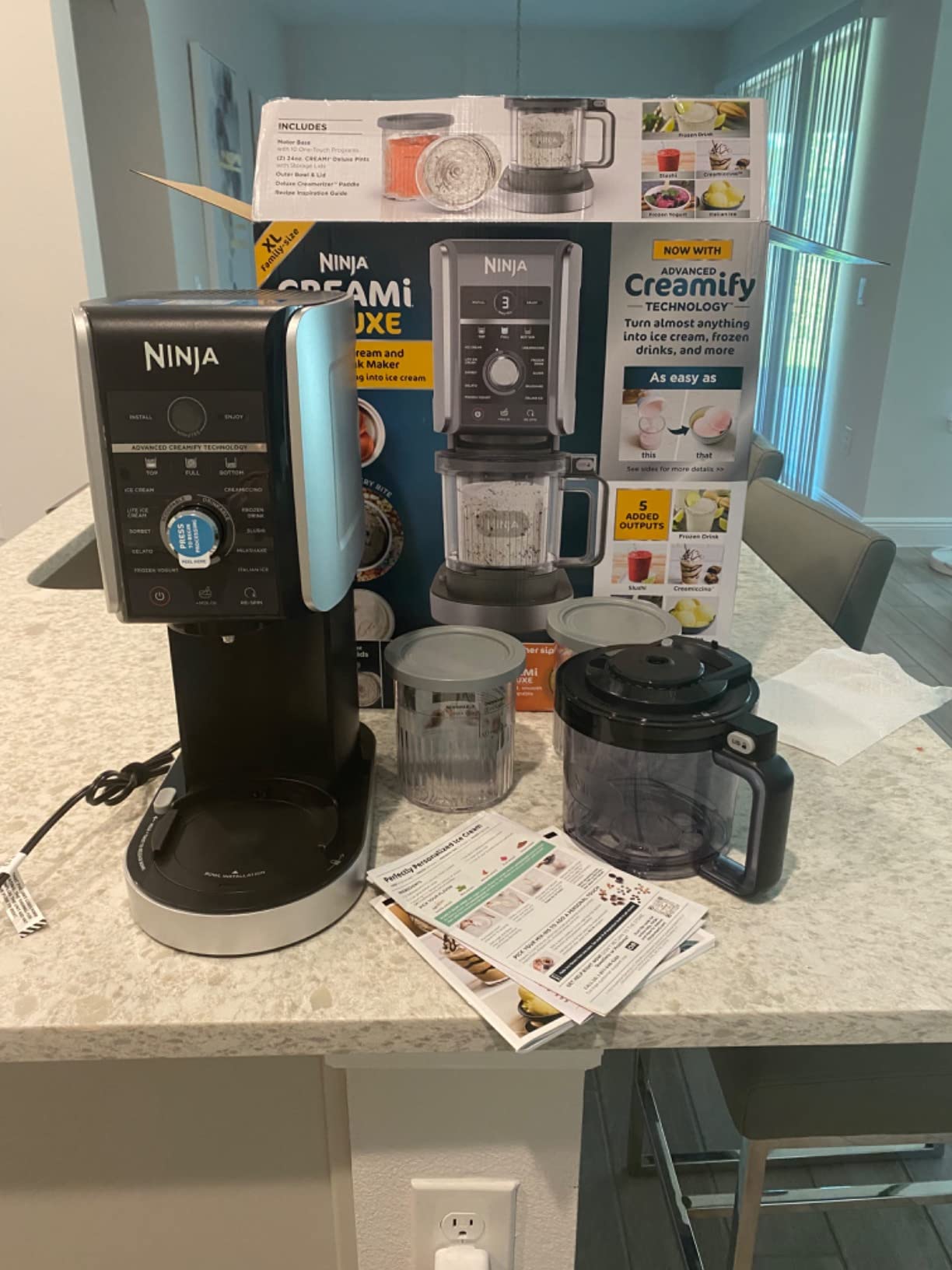 Ninja CREAMi Ice Cream & Frozen Treat Maker