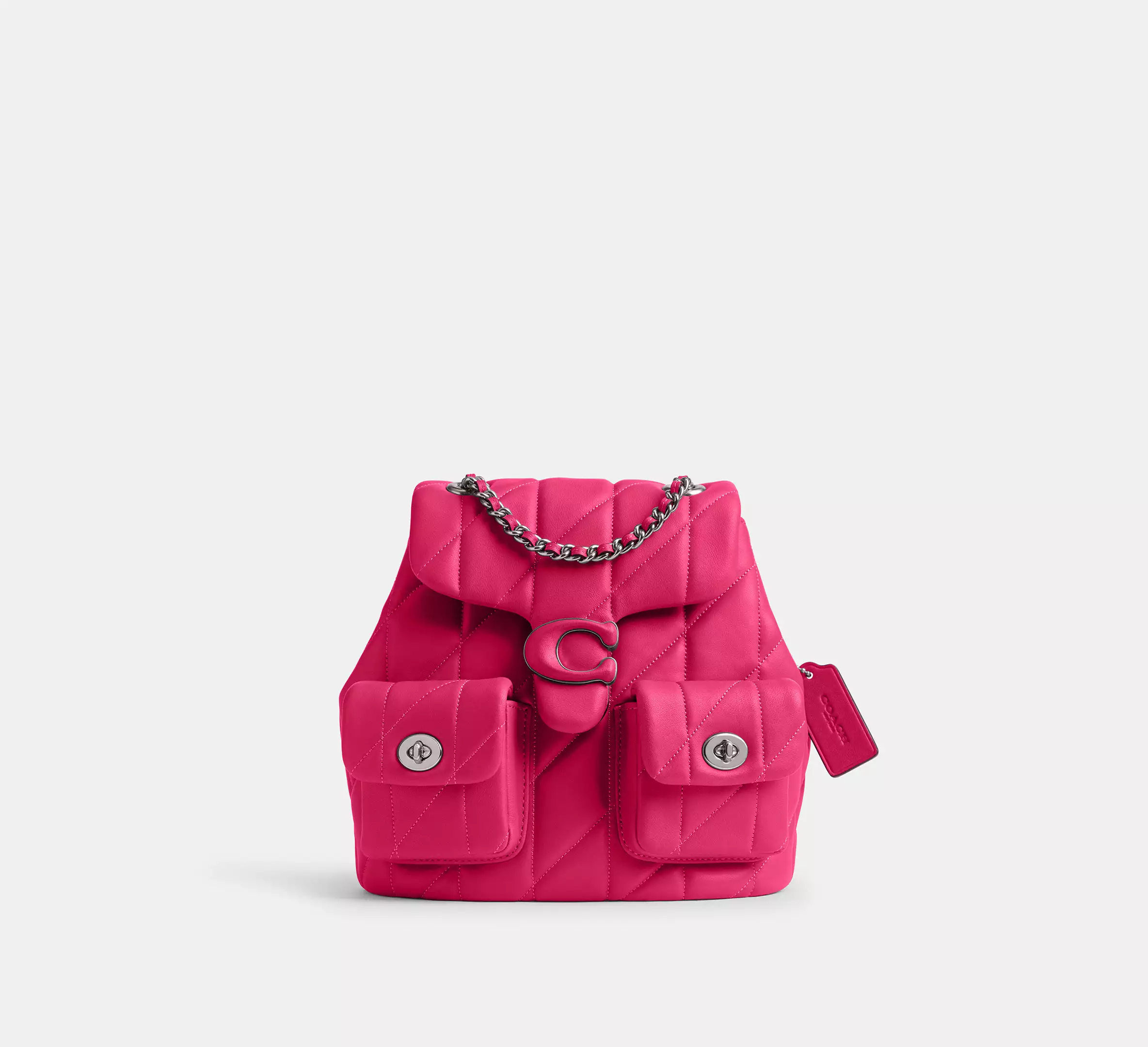 Tabby Backpack With Quilting