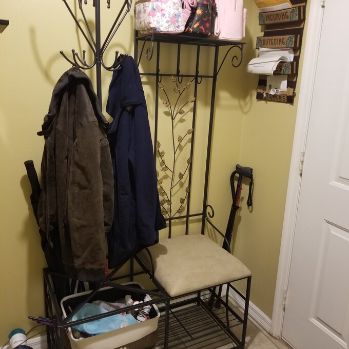 Clift 36.25'' Wide Hall Tree with Shoe Storage