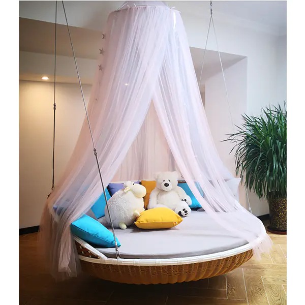Outdoor rattan hammock round swing rattan chair bird's nest
