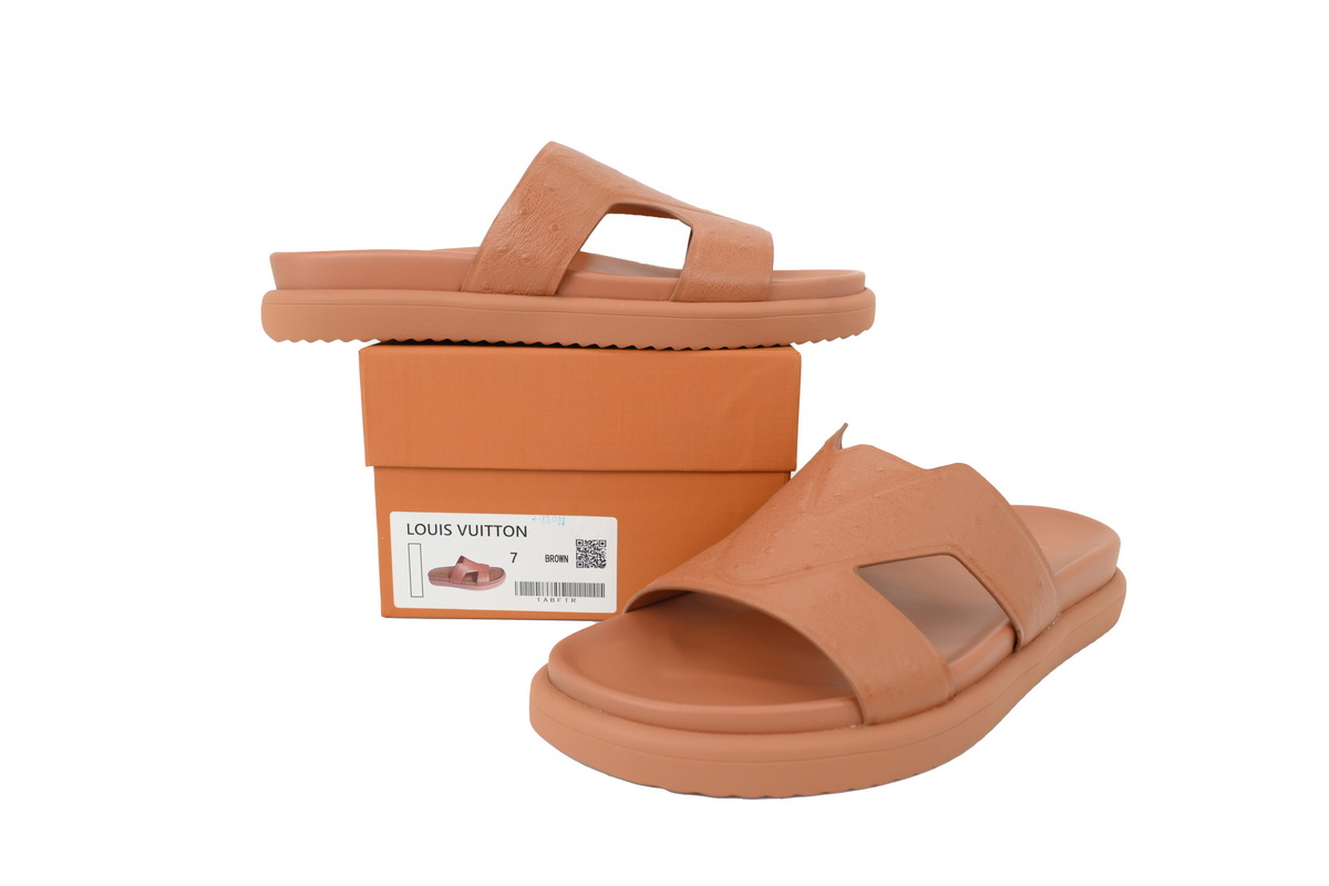 LOUIS VUITTON Oasis Mule Shoes Khaki