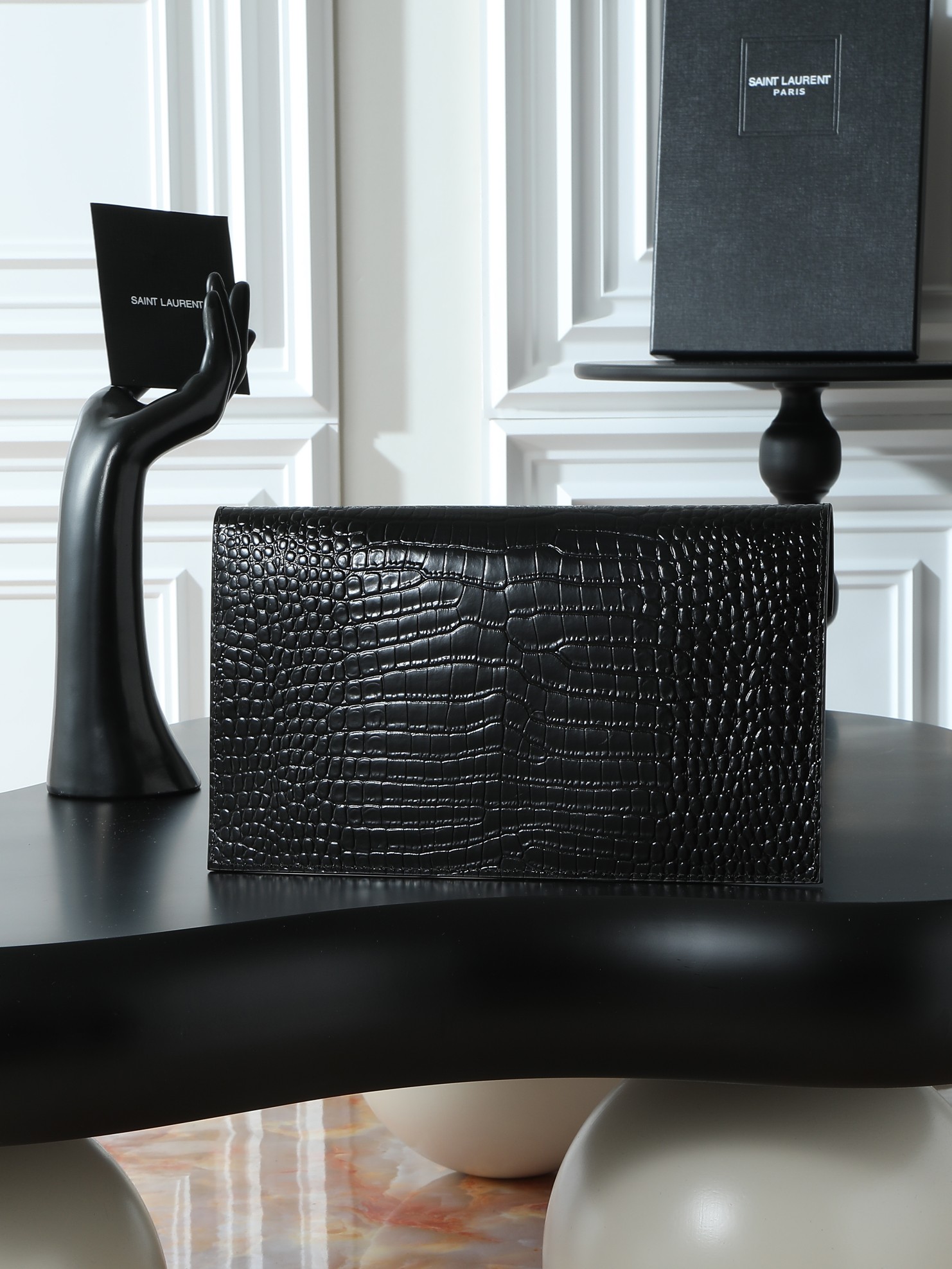 YSL Cassandre Envelope Clutch