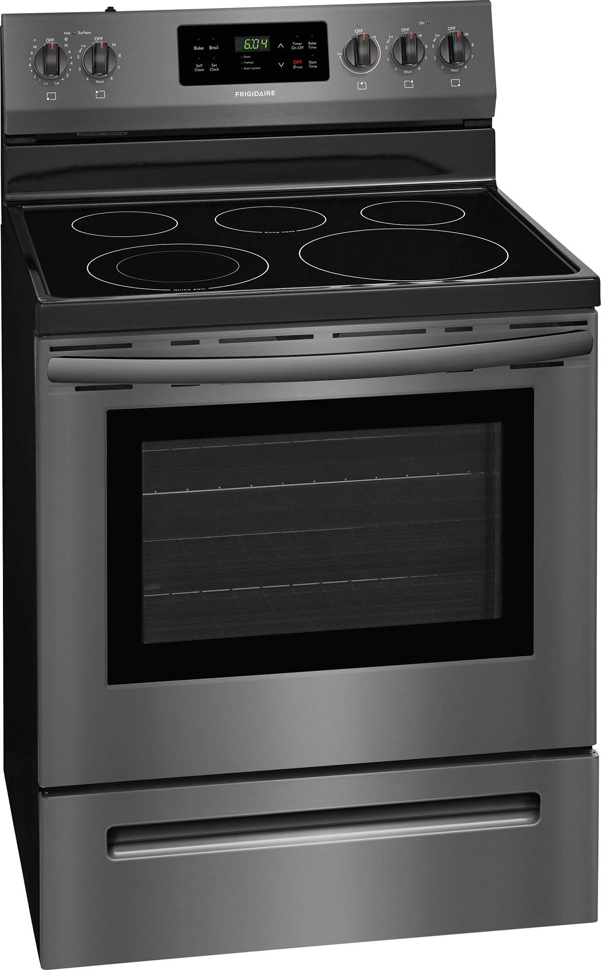 30 Freestanding Electric Range with 5.3 cu. ft. Capacity 2 Oven