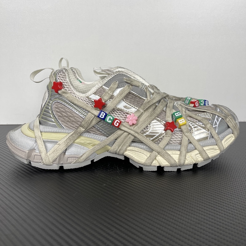 Balenciaga 3XL Charm Light Beige Sneakers