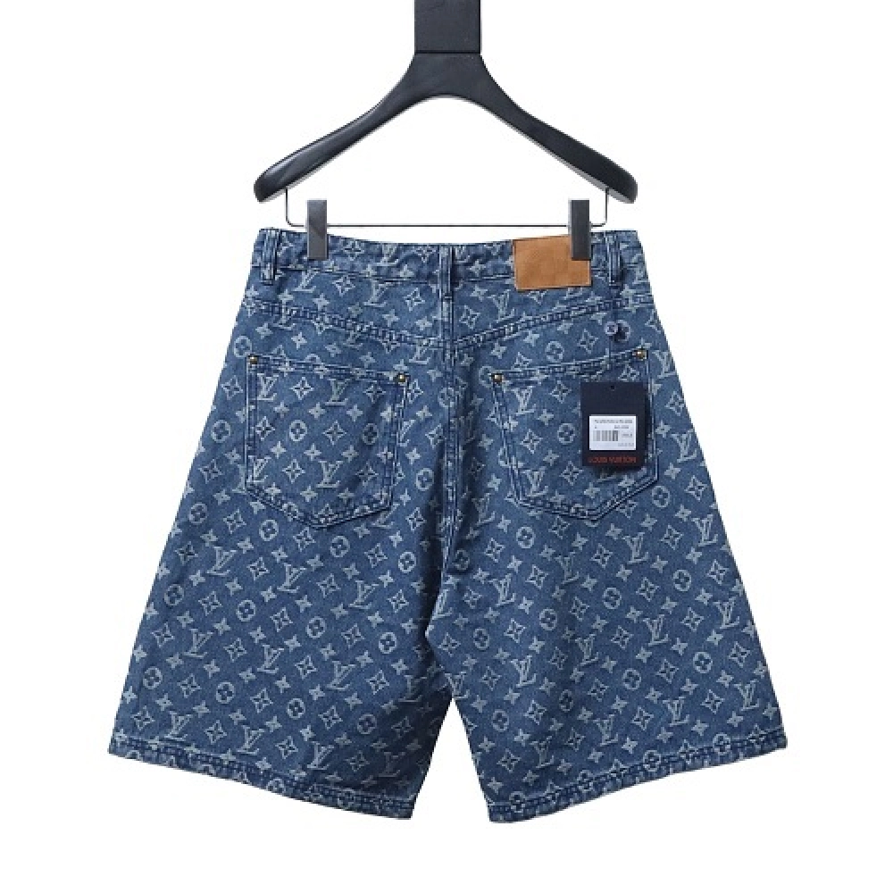 Louis Vuitton Monogram Denim Shorts - ogsneaker