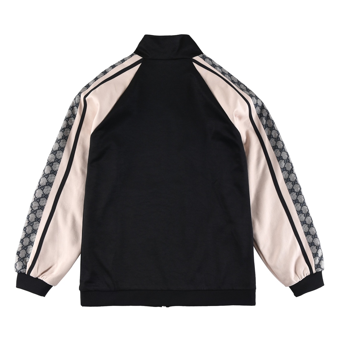 Gucci GG‑striped jersey track jacket