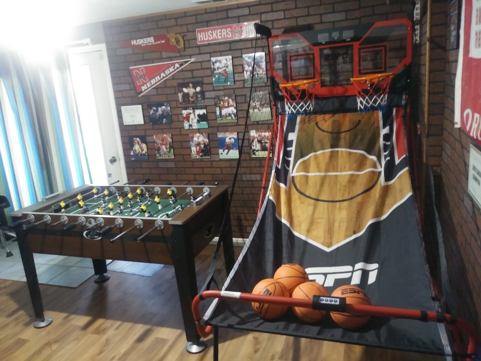 2 Player Space Saving Arcade Basketball