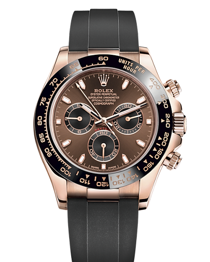 【Super Clone】Rolex Cosmograph Daytona  40mm Chocolate Dial Rose Gold  m126515LN-0010