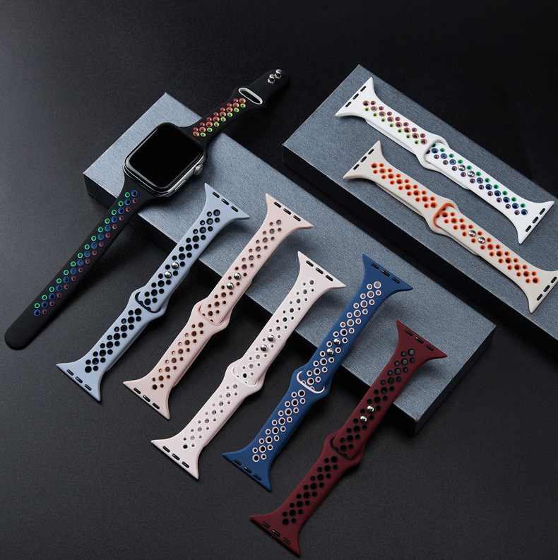 Apple Watch All Series Replacement Strap Silicone - back view