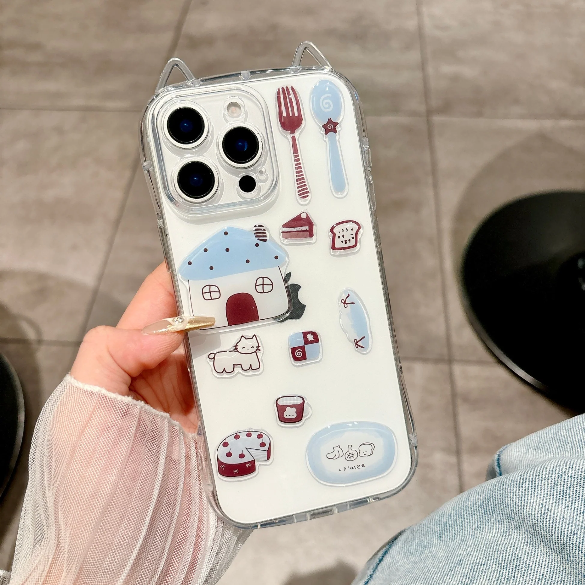 iPhone 15 Protective Case - back view