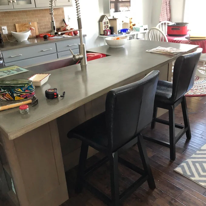 Lawrence 6 - Person Counter Height Dining Set